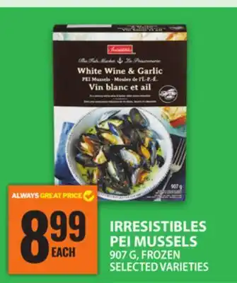 Food Basics IRRESISTIBLES PEI MUSSELS offer