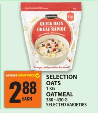 Food Basics SELECTION OATS offer