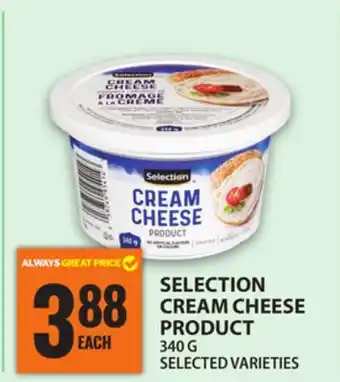 Food Basics SELECTION CREAM CHEESE PRODUCT offer