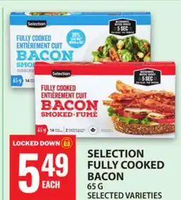 Food Basics SELECTION FULLY COOKED BACON offer