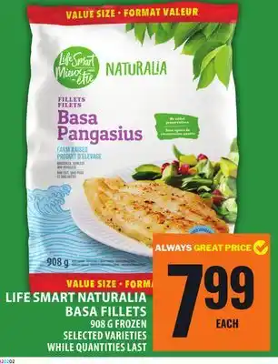 Food Basics LIFE SMART NATURALIA BASA FILLETS offer