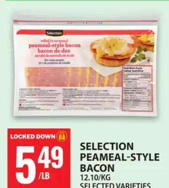 Food Basics SELECTION PEAMEAL-STYLE BACON offer