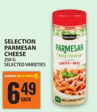 Food Basics SELECTION PARMESAN CHEESE offer