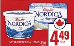 Food Basics GAY LEA NORDICA COTTAGE CHEESE offer