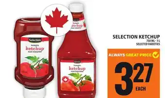 Food Basics SELECTION KETCHUP offer