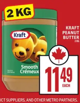 Food Basics KRAFT PEANUT BUTTER offer