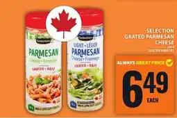 Food Basics SELECTION GRATED PARMESAN CHEESE offer