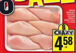 Food Basics FRESH BONELESS SKINLESS CHICKEN BREAST FAMILY PACK offer