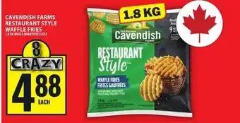 Food Basics CAVENDISH FARMS RESTAURANT STYLE WAFFLE FRIES offer