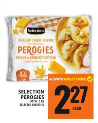 Food Basics SELECTION PEROGIES offer