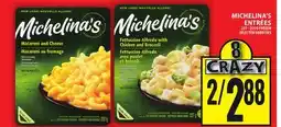 Food Basics MICHELINA'S ENTRÉES offer