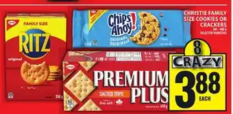 Food Basics CHRISTIE FAMILY SIZE COOKIES OR CRACKERS offer