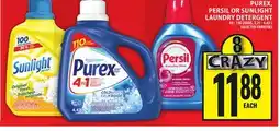 Food Basics PUREX, PERSIL OR SUNLIGHT LAUNDRY DETERGENT offer