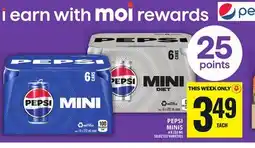 Food Basics PEPSI MINIS offer