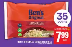 Food Basics BEN'S ORIGINAL CONVERTED RICE offer