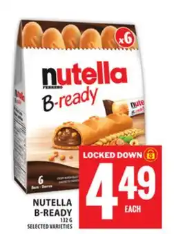 Food Basics NUTELLA B-READY offer