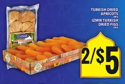 Food Basics TURKISH DRIED APRICOTS, IZMIR TURKISH DRIED FIGS offer