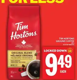 Food Basics TIM HORTONS GROUND COFFEE offer