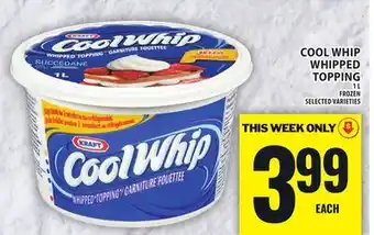 Food Basics kraft COOL WHIP WHIPPED TOPPING offer