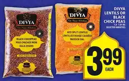 Food Basics DIVYA LENTILS OR BLACK CHICK PEAS offer