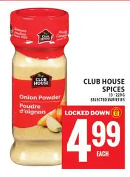 Food Basics CLUB HOUSE SPICES offer