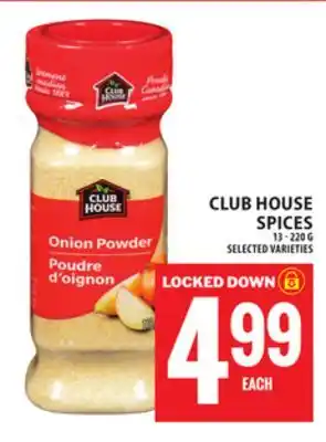 Food Basics CLUB HOUSE SPICES offer