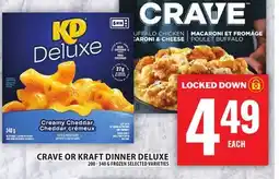 Food Basics CRAVE OR KRAFT DINNER DELUXE offer