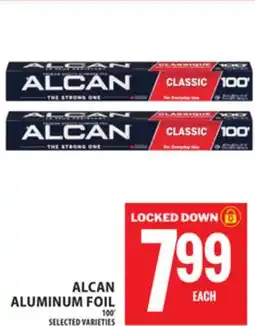 Food Basics ALCAN ALUMINUM FOIL offer