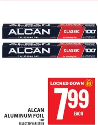 Food Basics ALCAN ALUMINUM FOIL offer