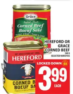 Food Basics HEREFORD OR GRACE CORNED BEEF offer