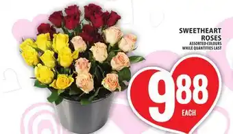 Food Basics SWEETHEART ROSES offer