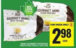 Food Basics MINI GOURMET POTATOES offer