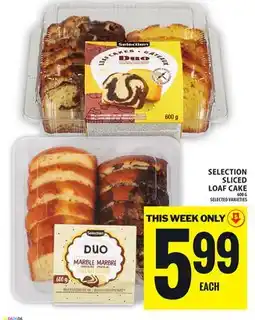 Food Basics SELECTION SLICED LOAF CAKE offer