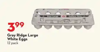 Longo's Gray Ridge Large White Eggs offer