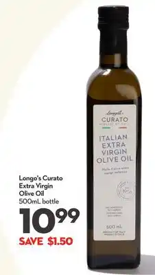 Longo's Longo's Curato Extra Virgin Olive Oil offer