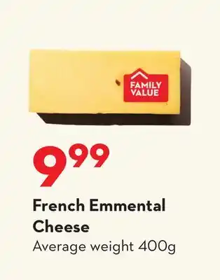 Longo's French Emmental Cheese offer