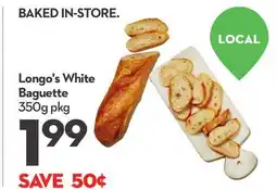 Longo's Longo's White Baguette offer