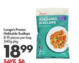 Longo's Longo's Frozen Hokkaido Scallops offer