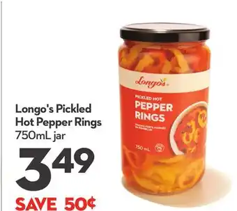 Longo's Longo's Pickled Hot Pepper Rings offer