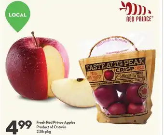 Longo's Fresh Red Prince Apples offer