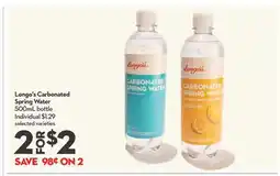 Longo's Longo's Carbonated Spring Water offer