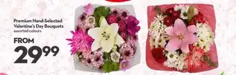 Longo's Premium Hand-Selected Valentine's Day Bouquets offer