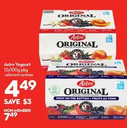 Longo's Astro Yogourt offer