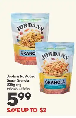 Longo's Jordans No Added Sugar Granola offer