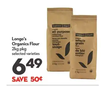 Longo's Longo's Organics Flour offer