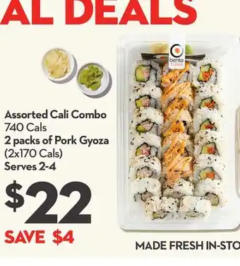 Longo's Assorted Cali Combo 740 offer