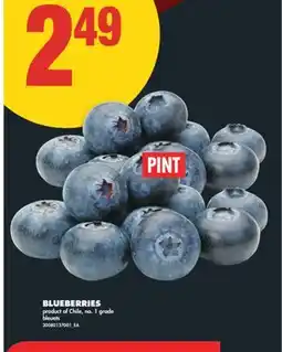 No Frills BLUEBERRIES, PINT offer