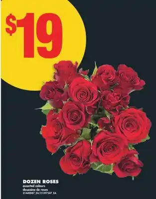 No Frills DOZEN ROSES offer