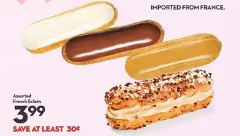 Longo's Assorted French Eclairs offer