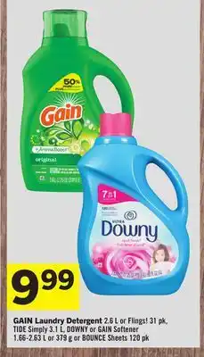 Foodland GAIN Laundry Detergent offer